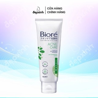 Sữa rửa mặt Sạch mụn và Kháng khuẩn Biore 100g