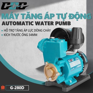  Máy bơm tăng áp chính hãng GGG - G280D 800W đóng ngắt tự động thương hiệu Thái Lan máy chính hãng Bảo Hành 06 tháng 