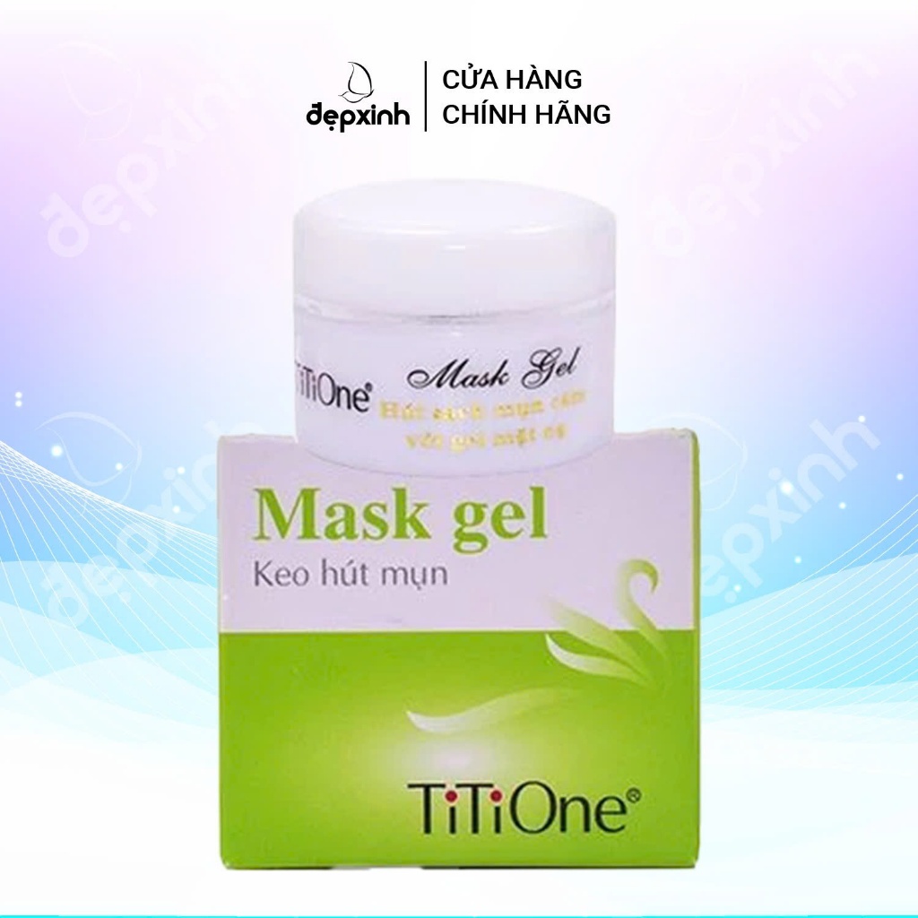 Gel hút mụn Titione Mask Gel 15g