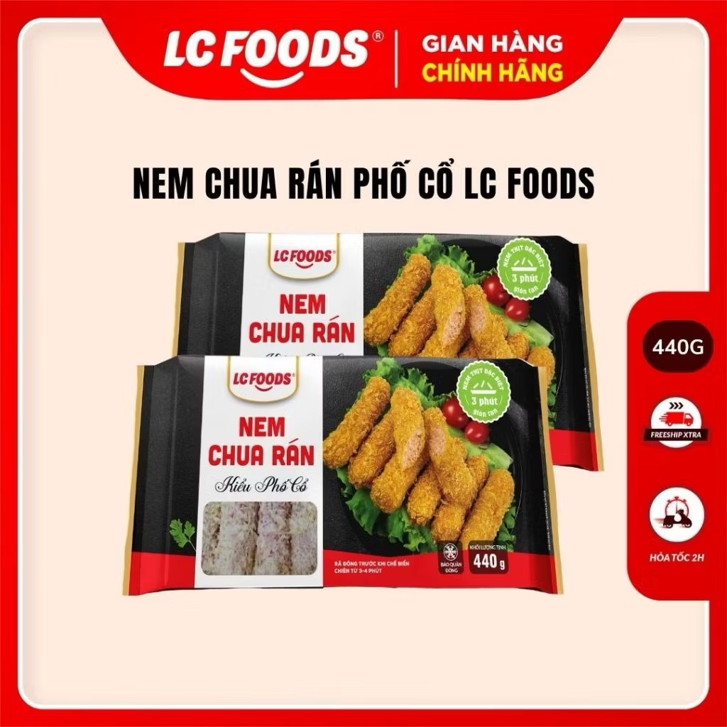 Nem Chua Rán Phố Cổ LC Foods 440Gr