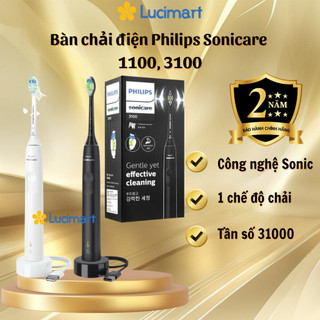 Bàn chải điện philips sonicare 1100, 3100 bảo hành 2 năm