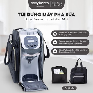 [CHÍNH HÃNG] Túi đựng máy pha sữa Baby Brezza Formula Pro Mini có túi bên hông, chống thấm nước