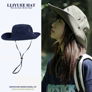  Mũ Bucket Vành Tròn Mũ Cao Bồi Nữ Nón Vành Tròn Có Dây Quai Nón Có Lớp Lót Nón Tai Bèo Che Nắng Hoạt Động Ngoài Trời 