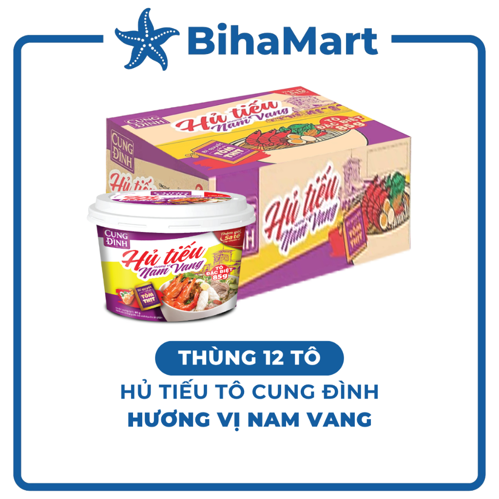 [THÙNG12TÔ]-AFOTECH- Hủ tiếu tô Cung Đình hương vị Hủ tiếu Nam vang Cung Đình ăn liền, Hủ tíu nam va