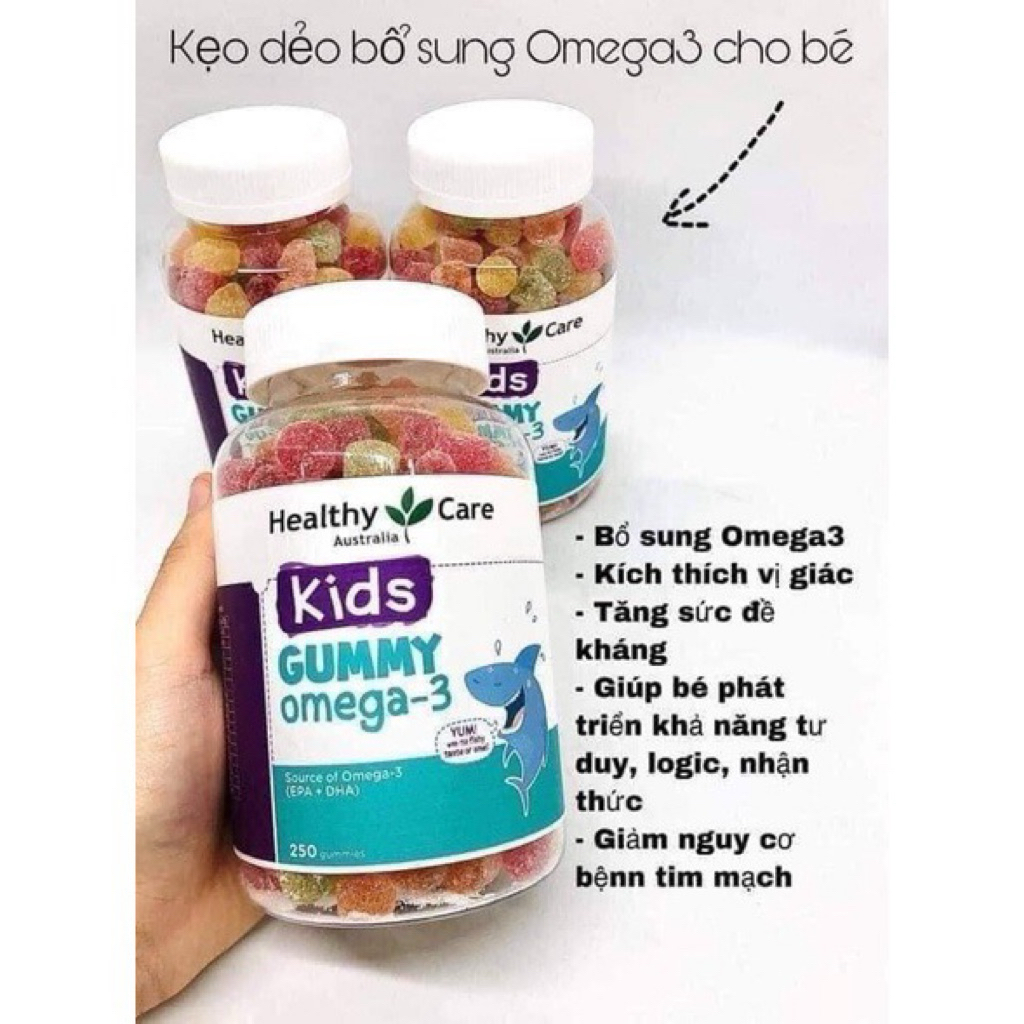 Healthy Care Gummy Omega 3 (250 Gummies)
