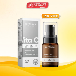  DRCEUTICS Serum Vitamin C 16% DrCeutics Ngăn Ngừa Lão Hóa Và Làm Sáng Da  30g  