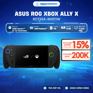 Máy chơi game ASUS ROG Xbox Ally X RC73XA-NH011W Chip AMD Ryzen AI Z2 Extreme  Ram 24GB SSD 1TB Màn hình 7 Inch FHD
