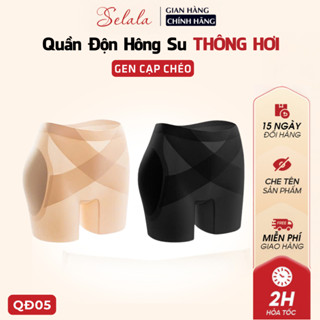  Quần độn hông nâng mông Selala su đúc ôm body gen cạp chéo cao cấp QĐ05 