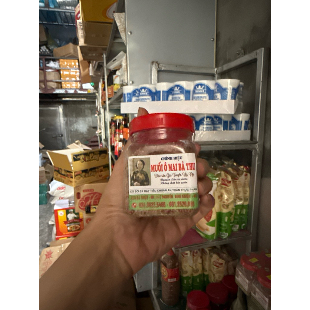 muối ớt ômai ba thu