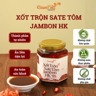 Xốt Trộn Sate Tôm Jambon HK Ăn Liền CHAN MÂY FOODS 150gr/250gr - [HSD 3 THÁNG]