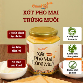   Hỏa tốc  Xốt Phô Mai Trứng Muối Ăn Liền CHAN MÂY FOODS 150gr 250gr -  HSD 3 THÁNG  
