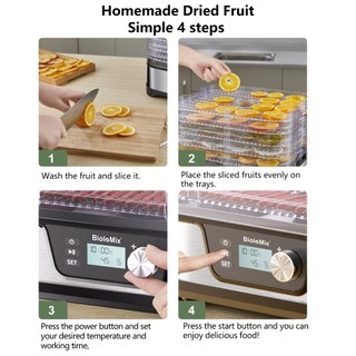 [BioloMix Brand] Máy sấy thực phẩm BioloMix BFD-1300 BPA FREE