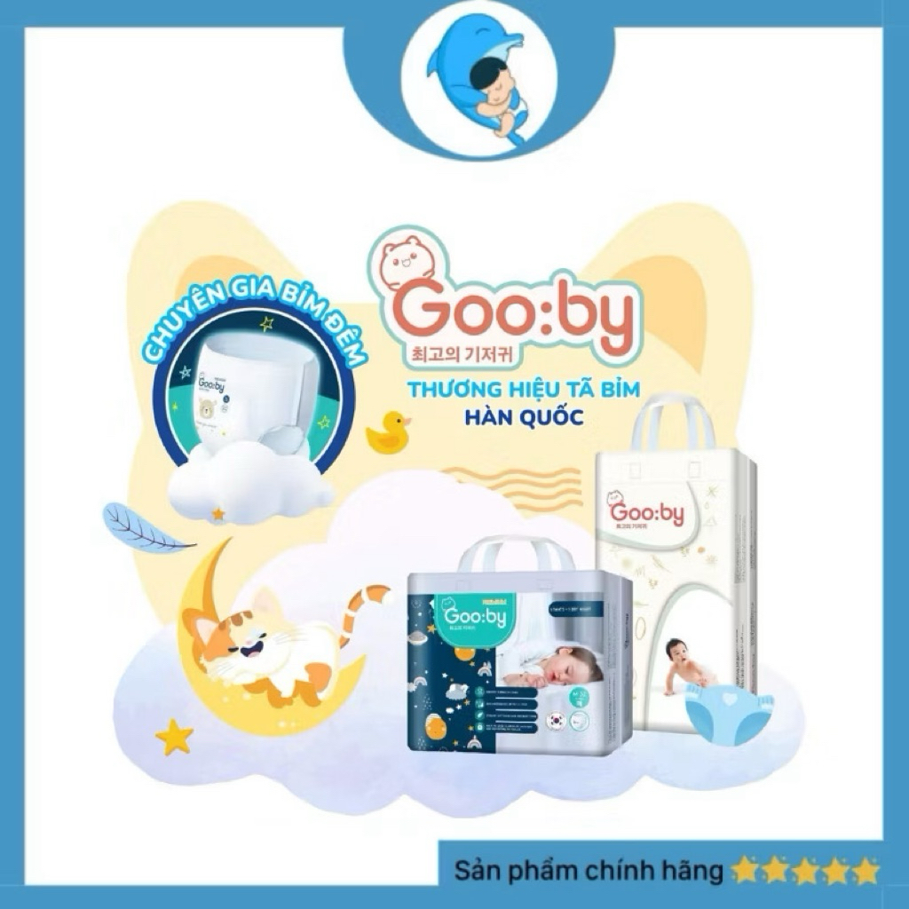 Bỉm Gooby đêm size M L XL