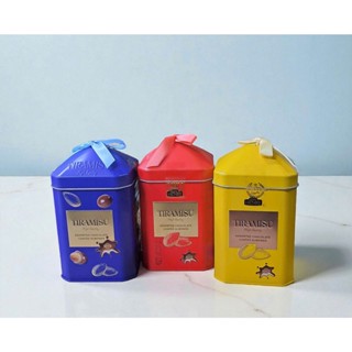  Socola King Henry Tiramisu Bọc Hạnh Nhân Thập Cẩm Hộp Thiếc Nơ 120g 