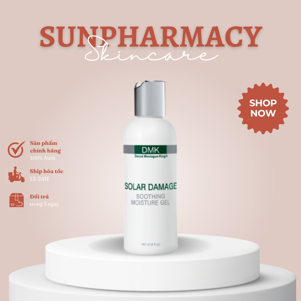 [Hàng công ty] DMK Solar Damage Gel - Gel chứa HA – cấp nước tầng sâu