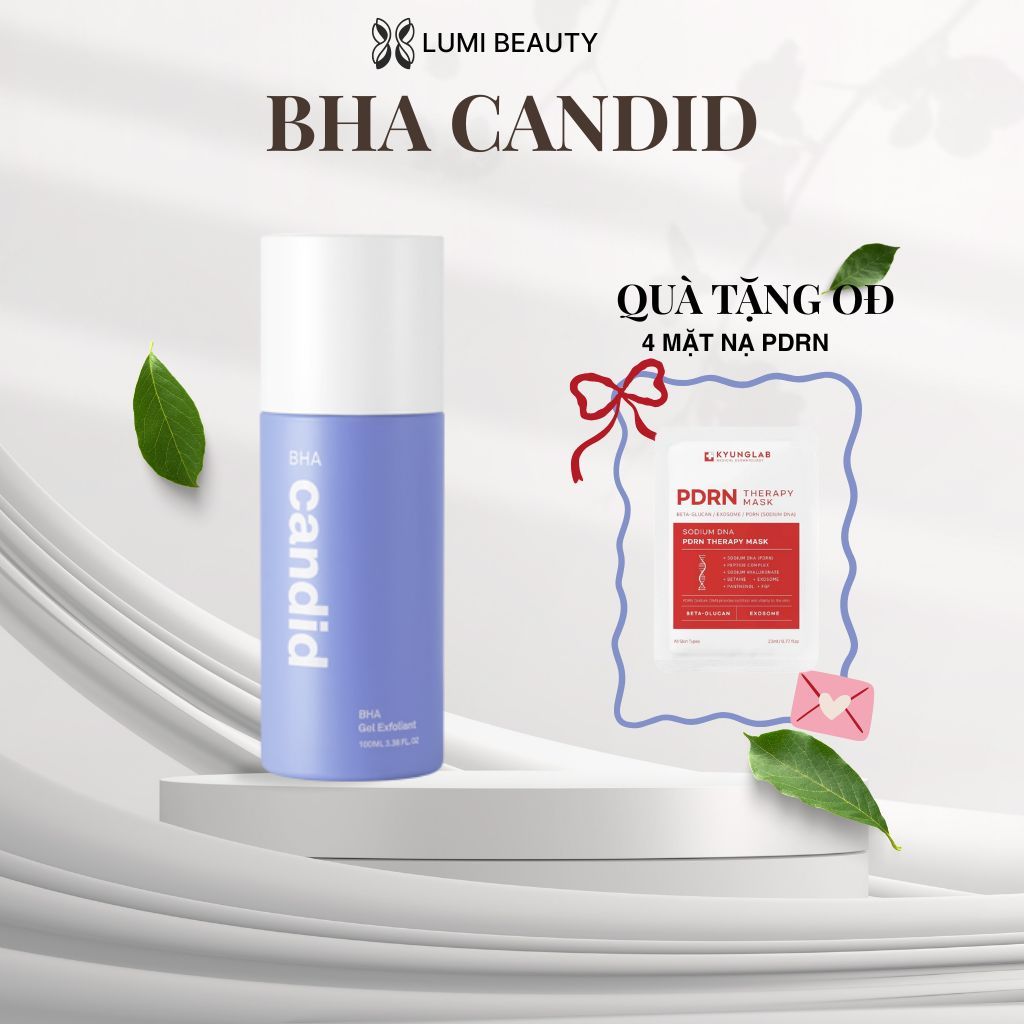 [ Hàng công ty ] Dung dịch BHA Tẩy Tế Bào Chết & Thông Thoáng Lỗ Chân Lông - CANDID BHA Gel Exfolian