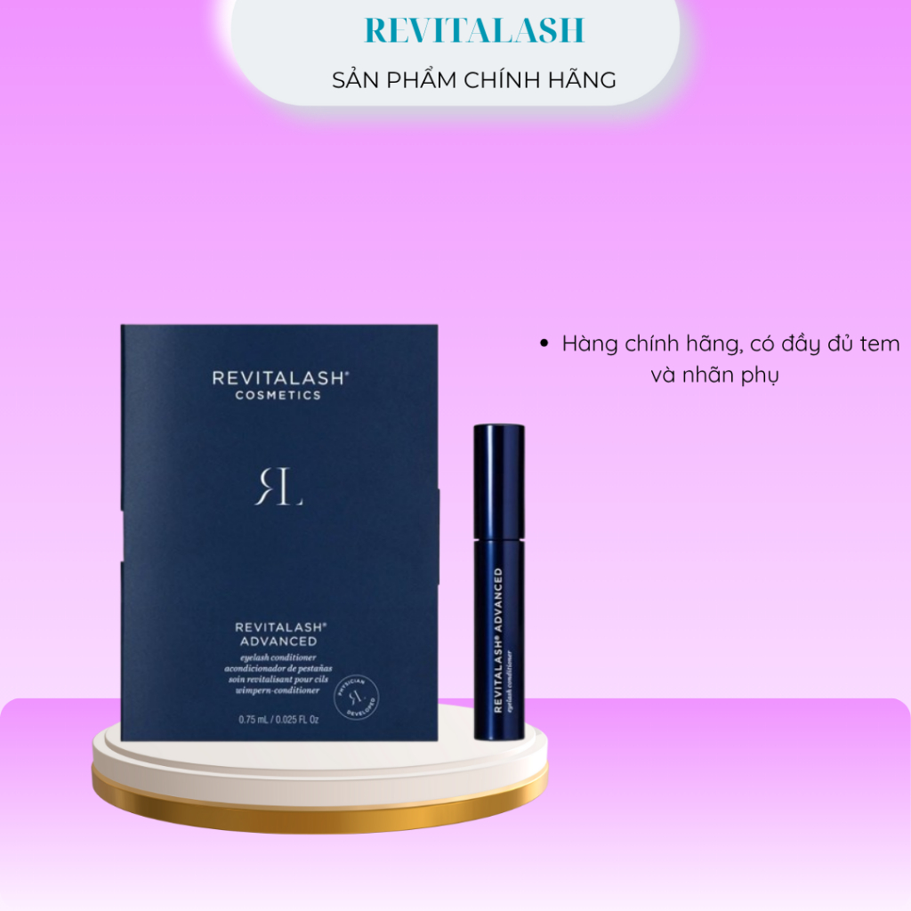 Serum hỗ trợ nuôi dưỡng mi, cho lông mi yếu thưa mỏng Revitalash Advanced Eyelash Conditioner (mini)