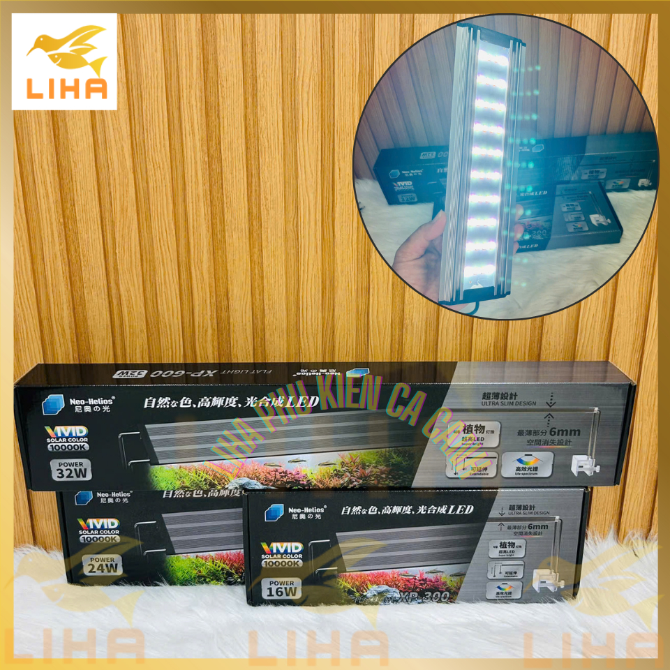 Đèn Led Neo Helios Flat XP Series – RGB 3 in 1 Đỏ Cá Không Đỏ Nước, Tăng Màu Cây Thủy Sinh