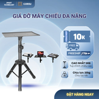  Giá đỡ máy chiếu 3 chân Corisu - Phù hợp nhiều loại máy chiếu chịu lực tốt chắc chắn BH 12 tháng 