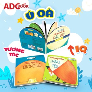  Bộ sách Ú òa mở ra  - Phát triển nhận thức cho trẻ 0-4 tuổi  Cả bộ 3 cuốn  
