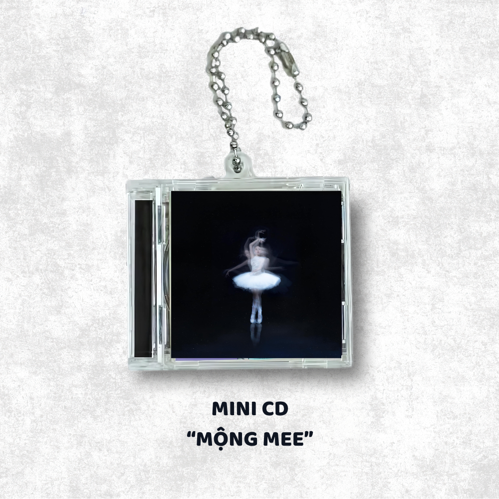 Album Mộngmee Amee - Móc khoá Mini CD quét NFC cảm ứng từ link nhạc