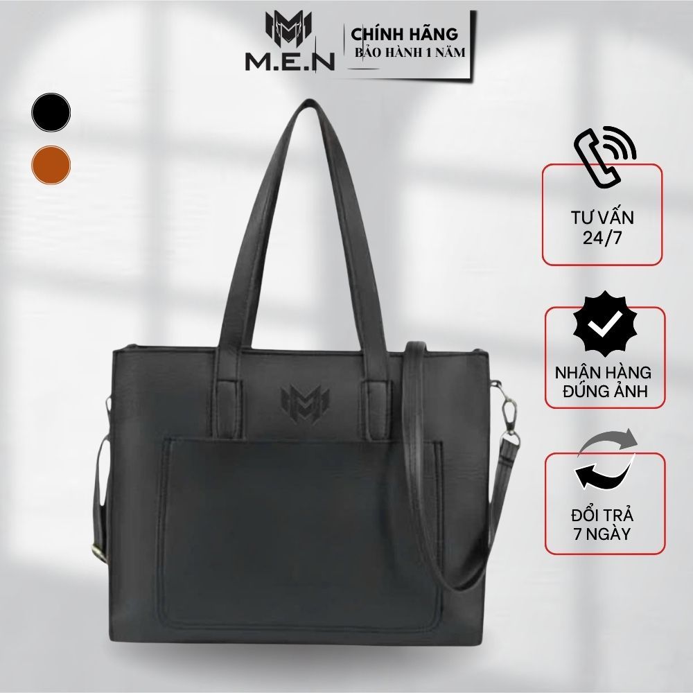 Túi Fox1 đi làm văn phòng kiểu dáng hàn quốc unisex da cao cấp chống nước M.E.N vừa laptop 16 inch [DEAL HOT-GIÁ HỜI]