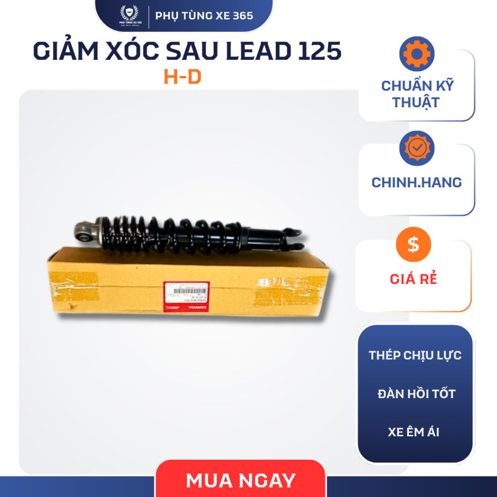 (52400K12901) Giảm xóc sau (phuộc) Honnda Lead 125 chinhhang