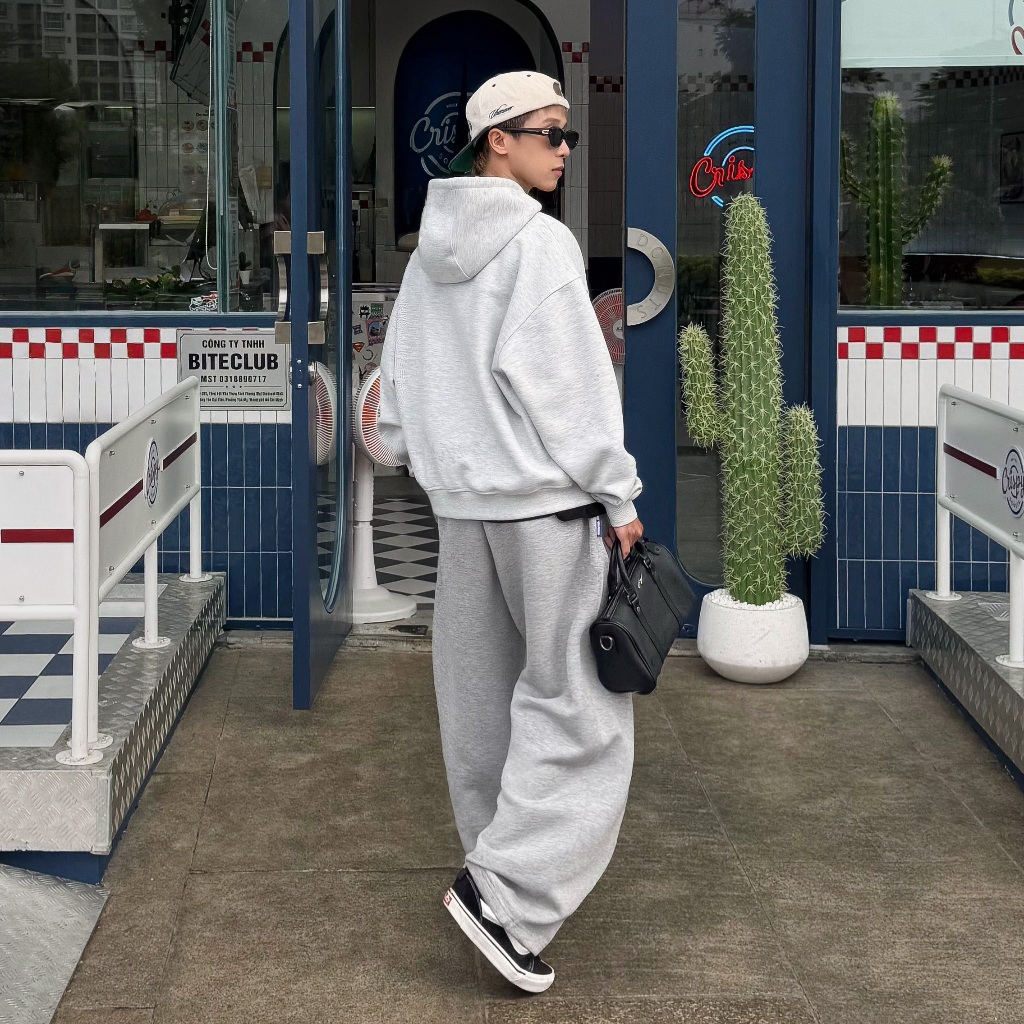 Quần Nỉ Dài Form Rộng NOCTURNAL Hindless Layered Sweat Pants Unisex Nam Nữ Local Brand Co Giãn Tốt | BigBuy360 - bigbuy360.vn