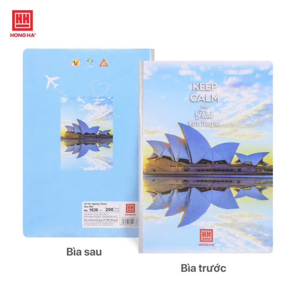 Lốc 10 quyển Vở kẻ ngang 200trang Hồng Hà - Tập kẻ ngang Hồng Hà 72/80/120/200/300 trang