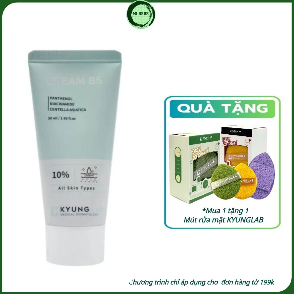 Kem dưỡng KyungLab B5 10% 50ml phục hồi và làm dịu da - Mibebe