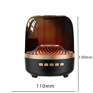 Loa Bluetooth Glass 5 bass siêu mạnh - Âm thanh vòm,Led RGB, không dây, công suất 10W