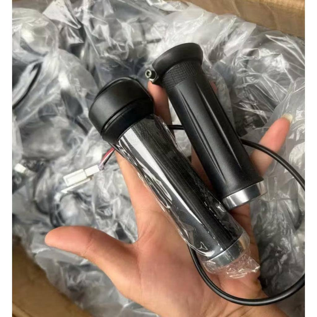 Tay ga xe điện yadea x5, xmen neo chính hãng loại 1 và tay ga trơn đẹp