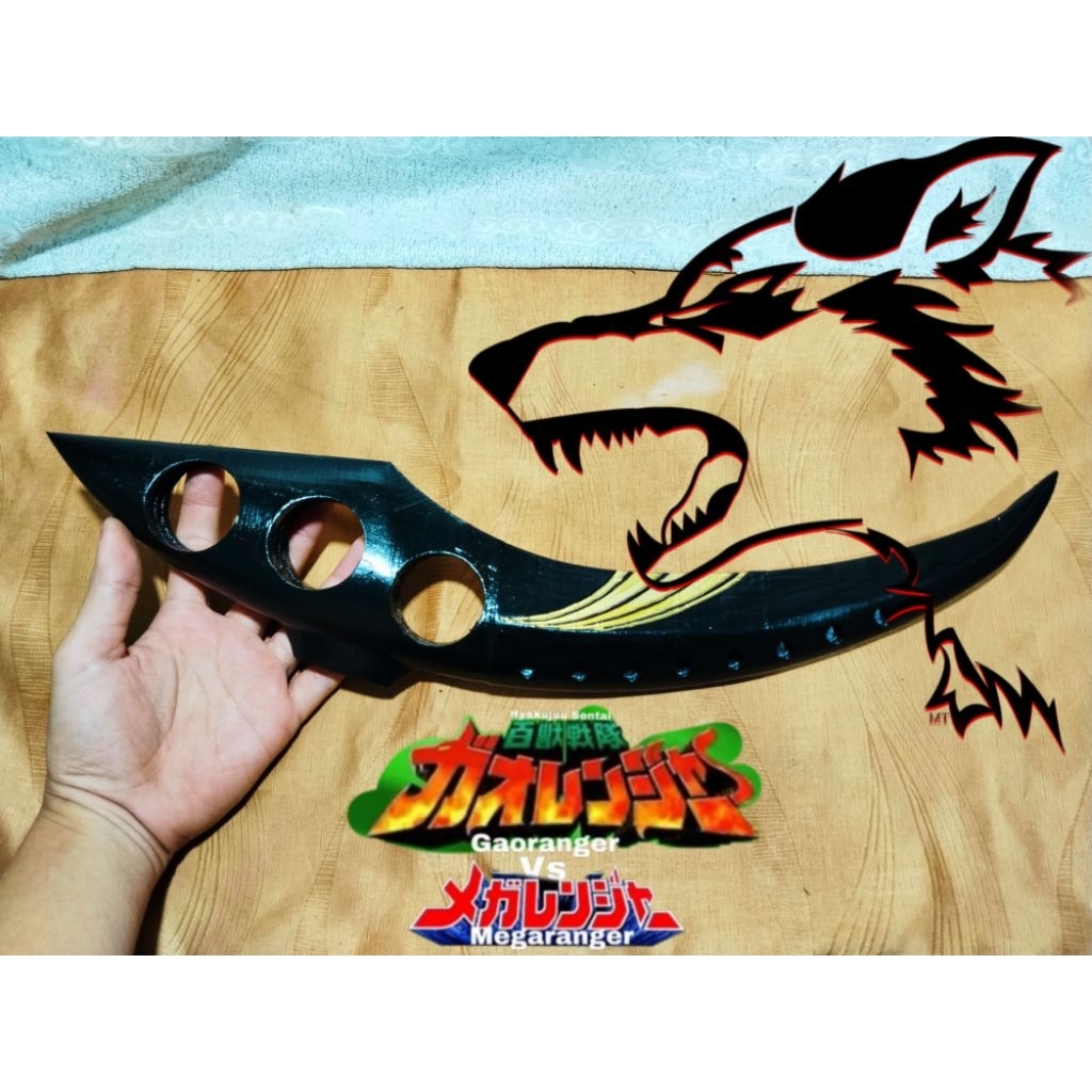 (Vừa Ngọc 3,5) Mô hình Sáo của Gao Bạc trong Hyakujuu Sentai Gaoranger