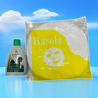 Combo Gel lột mụn T&T 150g + Giấy mặt nạ (Nha đam, Than hoạt tính)
