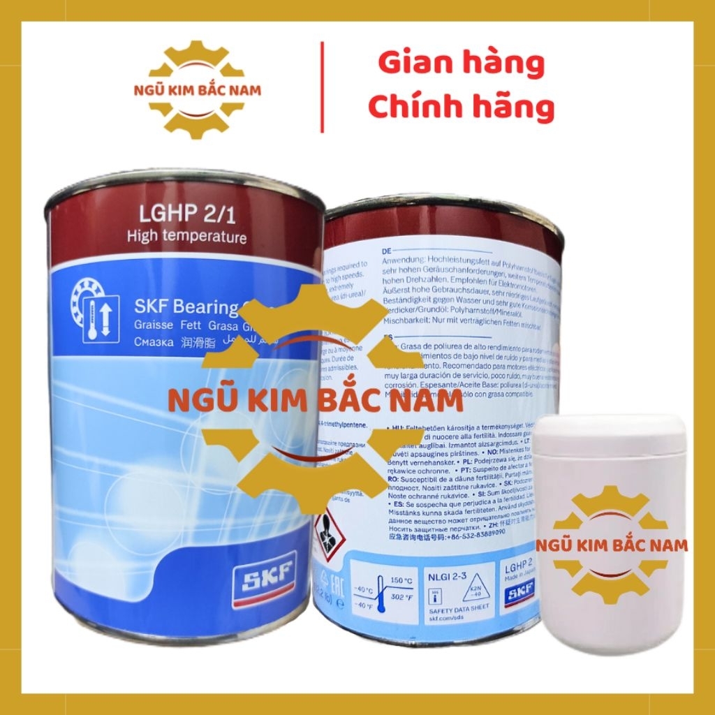 Bán lẻ 50g Mỡ SKF LGHP chịu nhiệt -40 đến 150 độ chính hãng - Đại lý chính hãng SKF