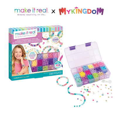 Bộ Đồ Chơi Thiết Kế Vòng Tay Bằng Hạt Heishi MAKE IT REAL 1743MIR