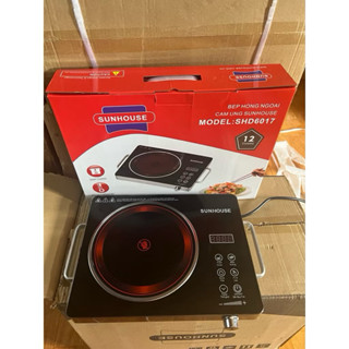 ( Công Suất Lớn 3500W ) Bếp Hồng Ngoại Cảm Ứng SUNHOUSE SHD6017, Bếp Hồng Ngoại Đơn Sunhou Công Suất Lớn