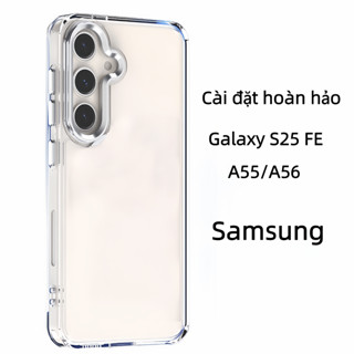  Ốp Điện Thoại trong suốt chống sốc cao cấp Cho Samsung Galaxy S25 S23 S24 FE ultra A17 A26 A15 A16 A25 A36 A35 A55 A56 