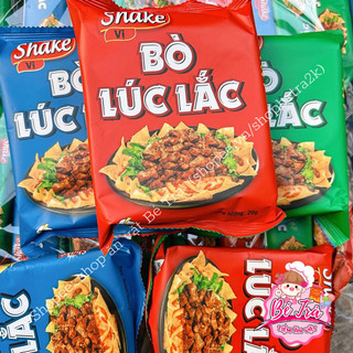 (Combo 10 gói) Snack Bim Bim Bò Lúc Lắc, đồ ăn vặt