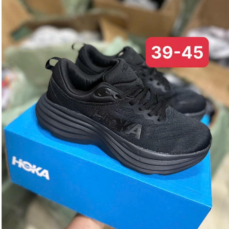Giày thể thao Hoka Bondi 8 ‘Black’ 1123202-BBLC