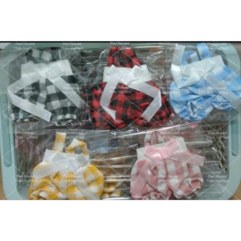 [5in]đồ liền hai dây cho búp bê nam nữ 5in, đầm cho doll 5in, quần áo búp bê 5in, phụ kiện doll 5in