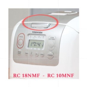  Lẫy khóa nắp nồi cơm điện Toshiba Model RC-18NMF và RC-10MNF -  65K  