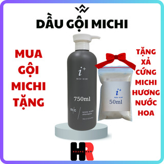  Dầu Gội Michi Hàn Quốc 750ml tẩy tế bào chết mọc tóc,ngăn rụng và gàu,nấm,ngứa 