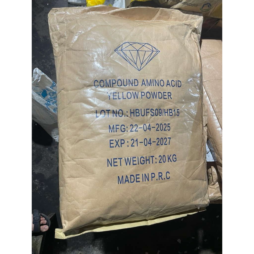 Hoả tốc- Amino acid 45% 20kg -bao kim cương siêu bung đọt  đạm cá