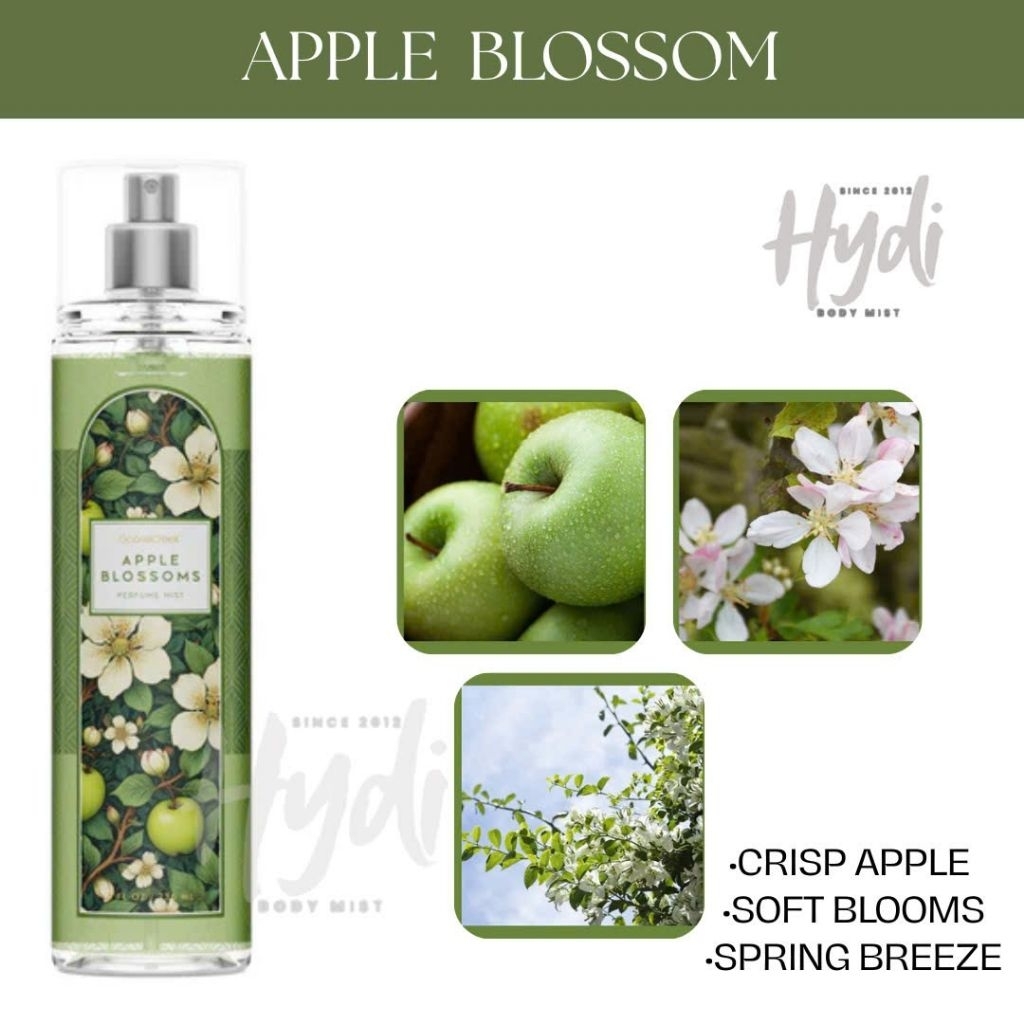 TESTER APPLE BLOSSOM XỊT THƠM BODY MIST USA