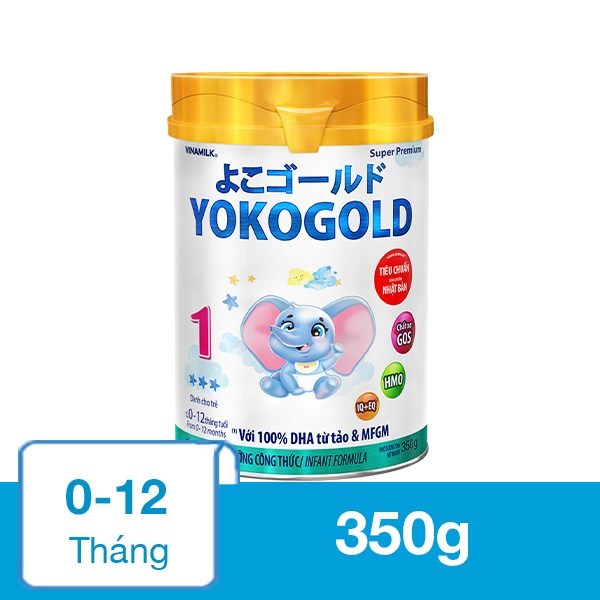 Sữa bột Yoko Gold số 1 lon 350g