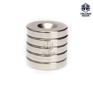 Nam châm tròn có lỗ 20x4 mm