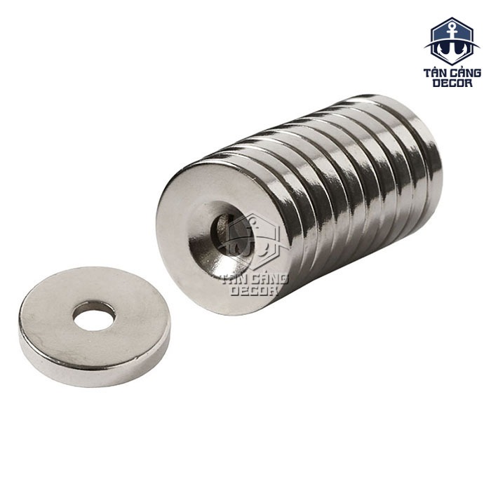 Nam châm tròn có lỗ 20x4 mm
