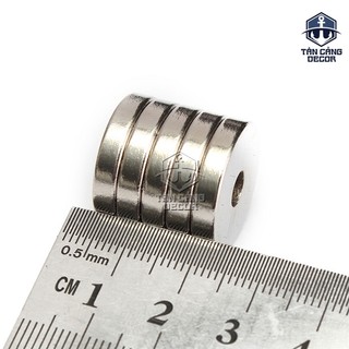 Nam châm tròn có lỗ 20x4 mm