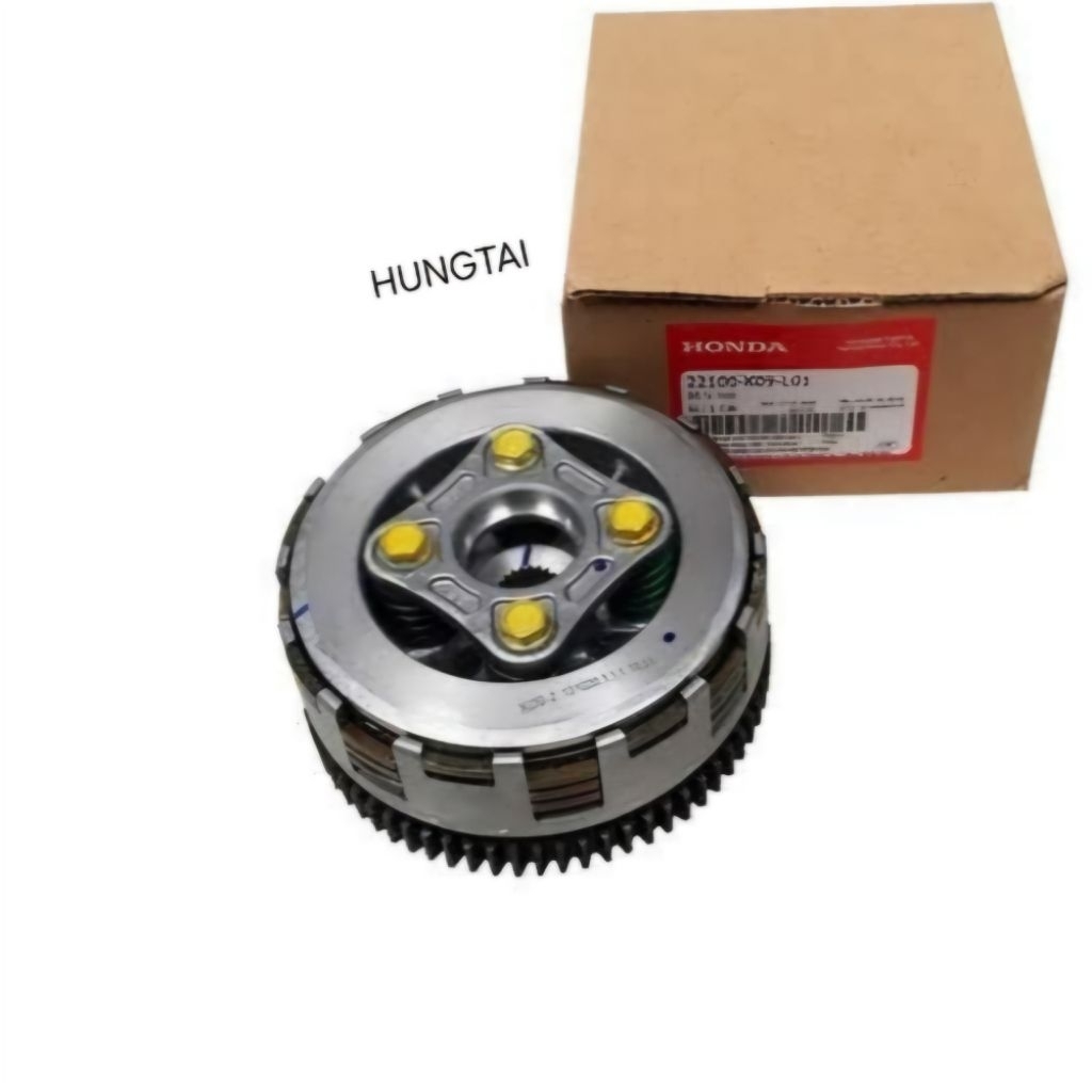 Bộ nhông nồi côn, ly hợp sau WAVE S110, RSX, BLADE, A110... zin Honda 22100-K09-L01